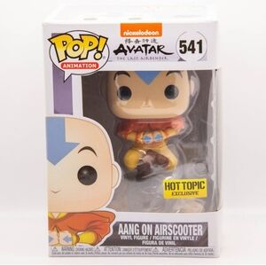 Funko Pop Avatar The Last Airbender Avatar Aang on Air Scooter #541 HT Exclusive